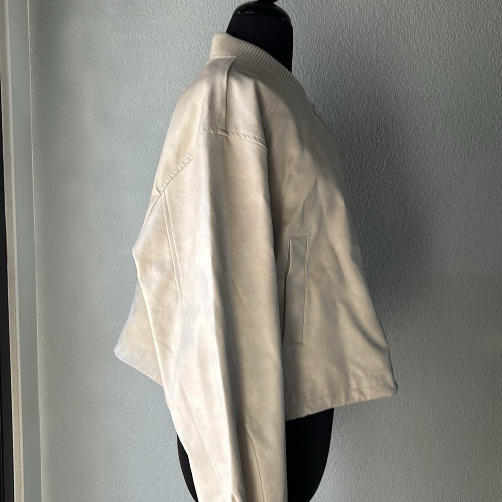 Marc New York jacket. Faux leather. New. With pockets - Picture 4 of 6